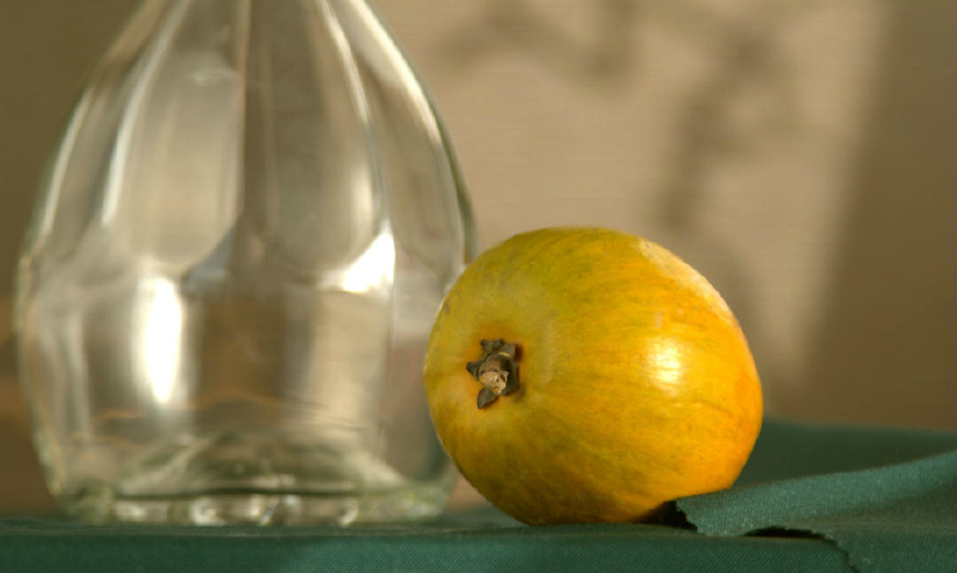 公认的最难吃的水果,图1切出来是五角星,图3外