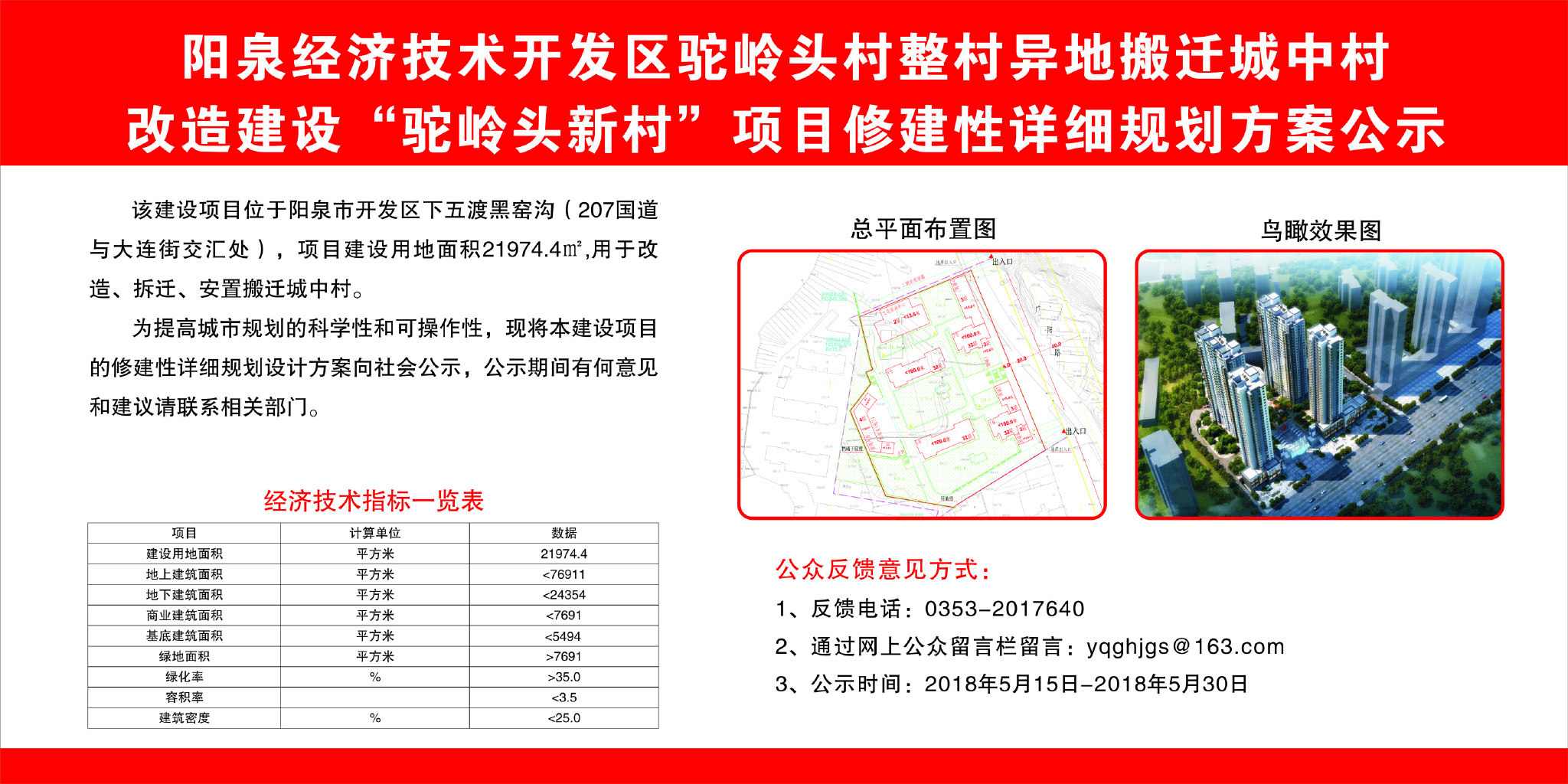 驼岭头城中村改造规划:4栋32层住宅拔地而起|窑沟|市