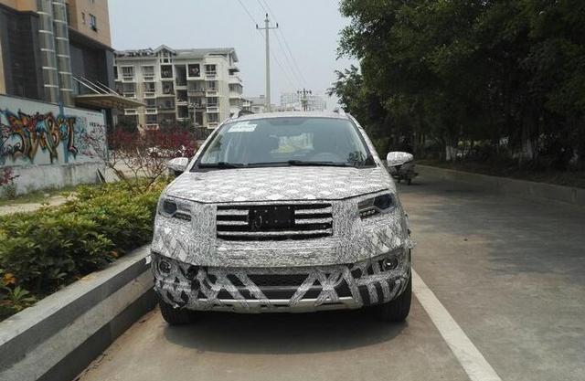 疑似哈弗改款H1谍照曝光 采用旋钮换挡