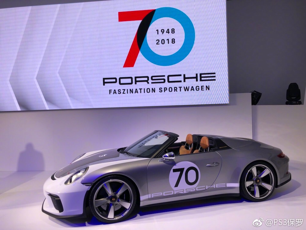 保时捷911 speedster概念车发布，预计年底量产版本发布