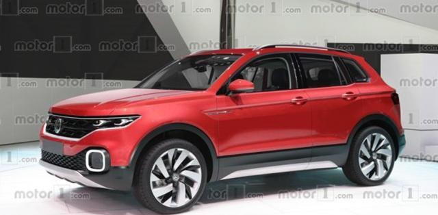 大众T-Cross效果图 未来由上汽大众国产