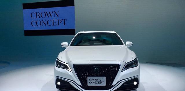 新款丰田皇冠最新消息，外观变化巨大，将于下月东京汽车沙龙展出