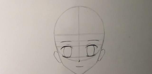 手把手教你绘画动漫人物脸部(一):如何画好正面