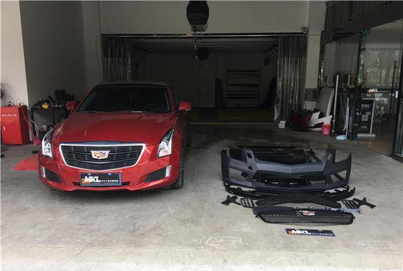 凯迪拉克ATS-L轿跑改装V包围与改国际色，效果堪比美国大片