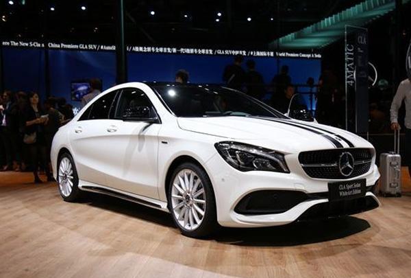 新款奔驰CLA极地限量版34万上市 黑白双色涂装