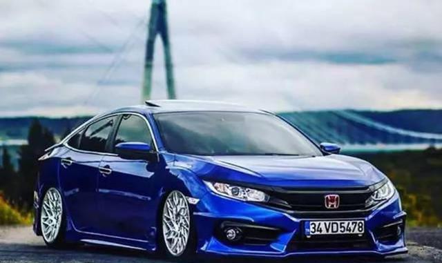 竟能把思域玩成这样酷炫！