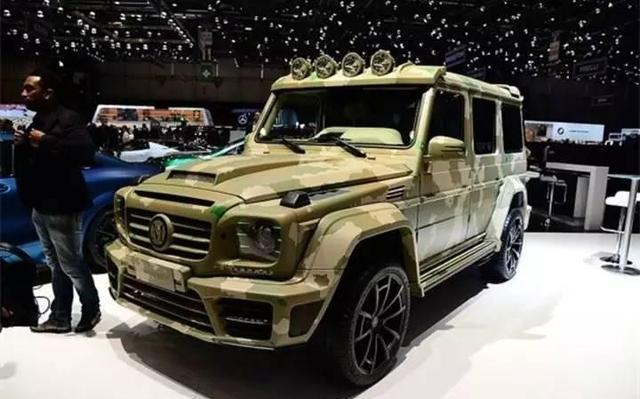 还你一个军官梦, 全球限量一台的500万迷彩色奔驰G63!
