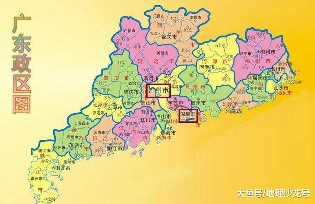 聊聊我国各省区的双城记之广东: 广州和深圳