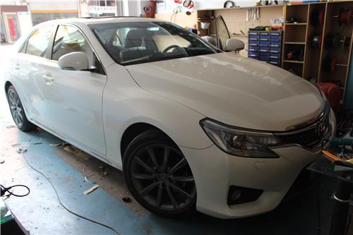 车改案例｜璀璨新声 丰田新锐志改装惠威新品DX-165