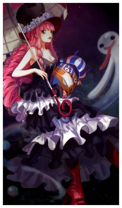 《海贼王》尾田曝光鹰眼女儿,有点像佩罗娜,网友:真的