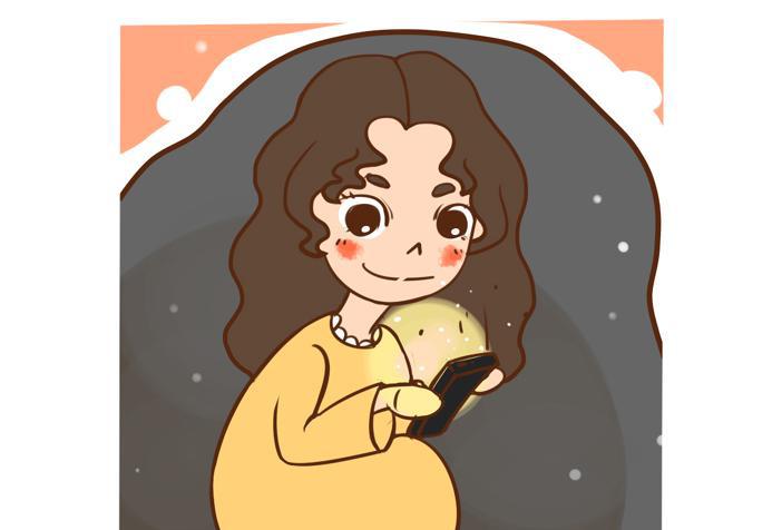 孕妇玩手机的想象上当超乎?!别再受骗危害了暴漫画的走空间图片