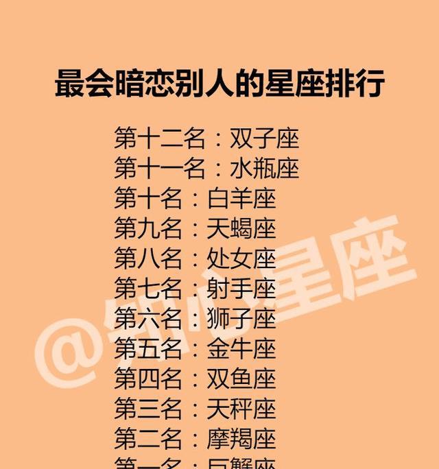 12地方喜欢中最让人寒心的星座,最看出别人的星座排行怎么暗恋水瓶座恋爱你图片