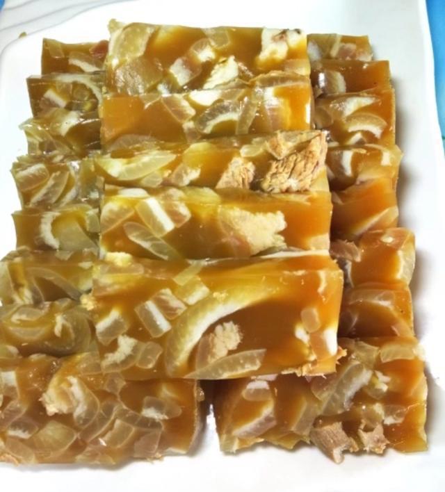 猪皮冻家庭做法, 简单好做特别好吃