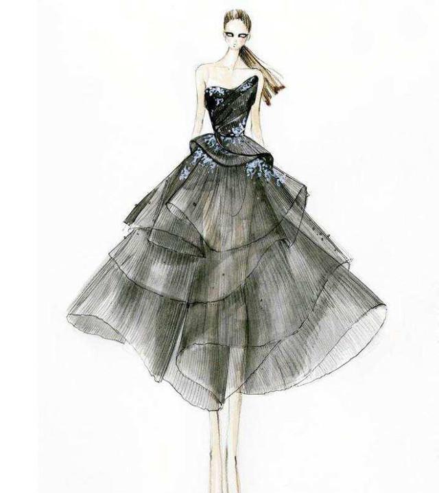 十二星座婚纱设计手绘_十二星座手绘少女(3)