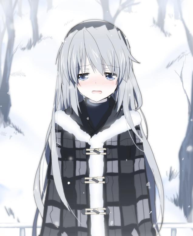 动漫中的美少女, 就是哭起来都如此动容|西宫|二次元