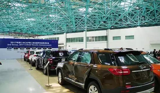 7辆SUV撞了看谁更安全 C-NCAP又放榜了