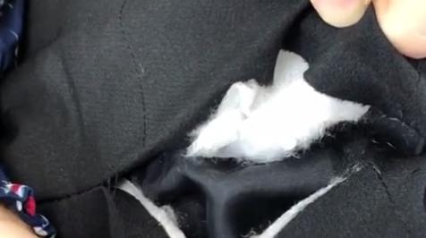 衣服裤子外边开线怎么办,教你一招隐形无痕缝