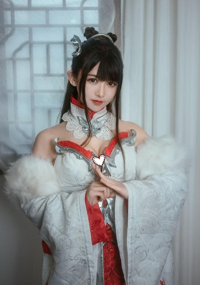 最美cosplay,二次元cos 萌妹 天谕:最美人物cos,凹凸身材 大长腿,怎么样跟我走吗?