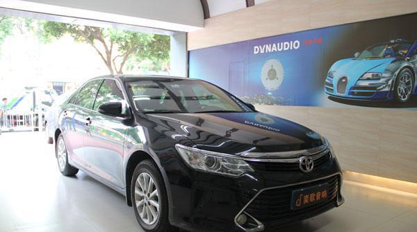 深圳梁先生的凯美瑞，高音A柱倒模改装丹拿汽车音响