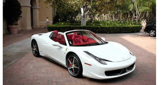 男子8千一天租法拉利458当婚车, 婚礼途中发生意外豪车报废!