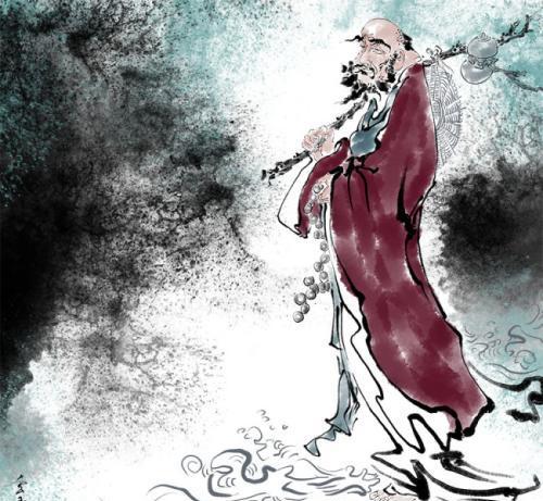 中国禅宗二祖慧可大师断臂求法这种精神令人敬佩