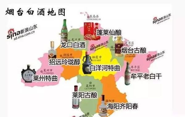 科普贴:山东白酒地图,你还记得几个牌子