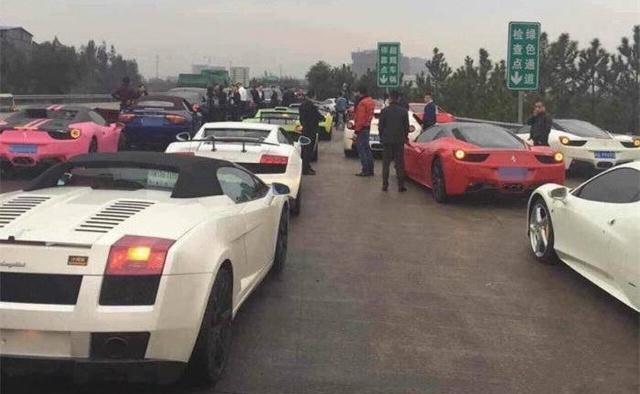 这里不是直辖市也没什么矿产, 豪车遍地跑