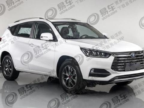 比亚迪全新宋PHE的V申报图 轴距保持2660mm!