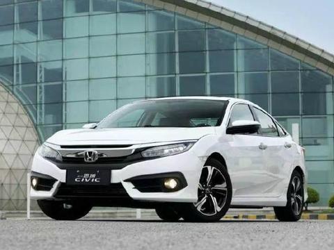 新款本田思域配1，5T，最大马力177，仅售13万