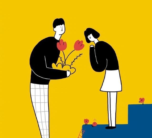 男的黑衣服和女人猜成语_看图猜成语(2)