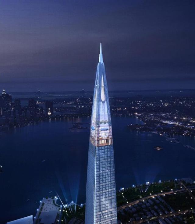 就是这样一栋举世瞩目的高楼,其729米的高度超越了武汉绿地的636米.