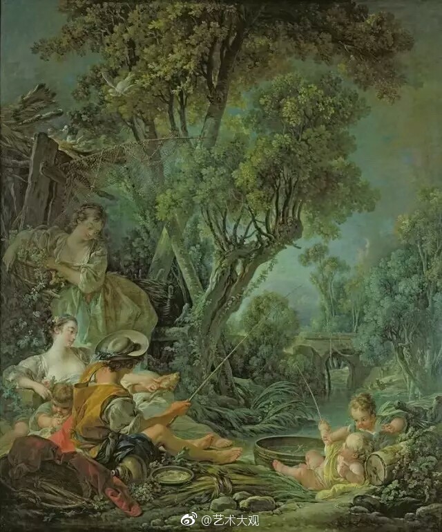 法国画家弗朗索瓦布歇古典油画作品欣赏布歇17031770