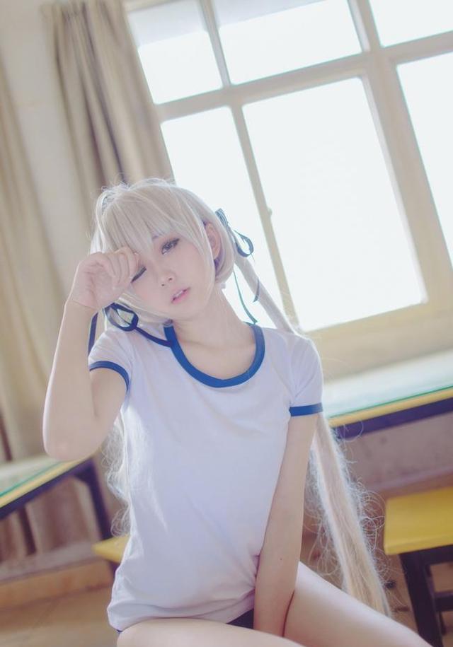 春日野穹时尚福利cos,比基尼,萝莉服,体操服,兔女郎