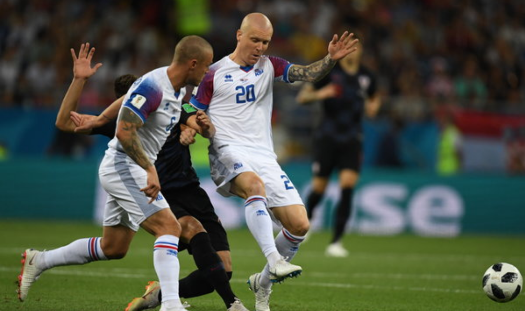 俄罗斯世界杯冰岛1:2克罗地亚,最终冰岛队小组