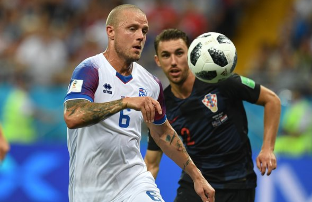 俄罗斯世界杯冰岛1:2克罗地亚,最终冰岛队小组