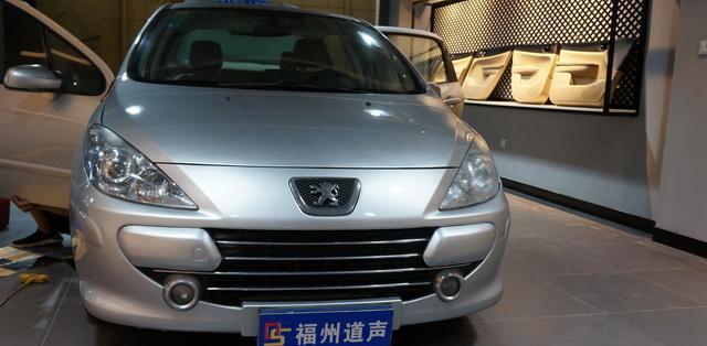 噪音大？音响不给力？标致307音响改装诗蔓DC-165