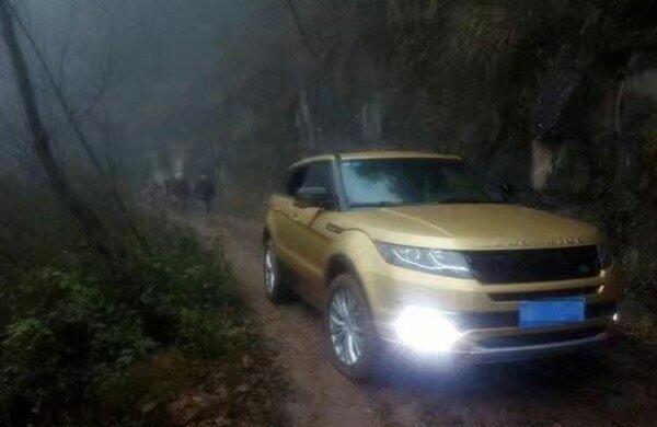 几十万的路虎与十几万的路虎, 只需一条路就能辨别真伪