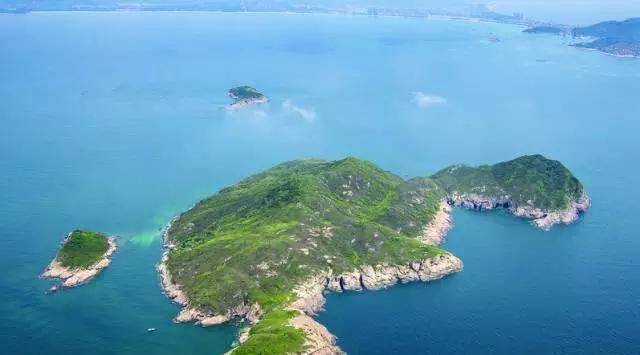 惠州有个能浮潜的超美海岛在双月湾, 消暑的好地方!