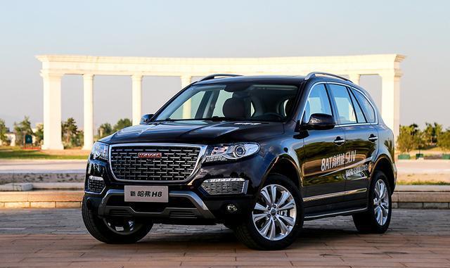 新款哈弗H8售18.38万-23.18万