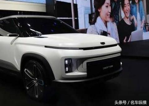 这车是吉利未来的方向 对开门双色车身 博越要OUT啦！