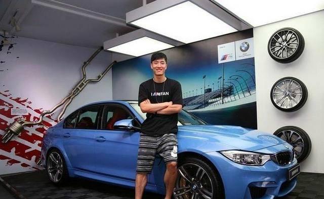 刘翔座驾全是一个牌子？车牌号抢眼，12秒91和12秒88都印车上