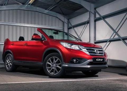 雨天千万别开出去，本田推出CR-V敞篷概念车