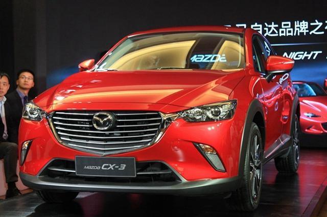 马自达CX-3将年底进口上市