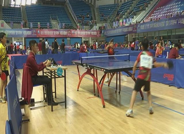 吉林省首届乒乓球超级联赛总决赛 近五百名选