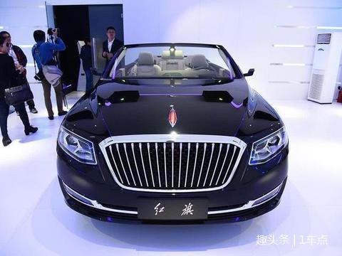 别再说红旗了！四门敞篷轿跑，车长达5米1，拉风感不输BBA！