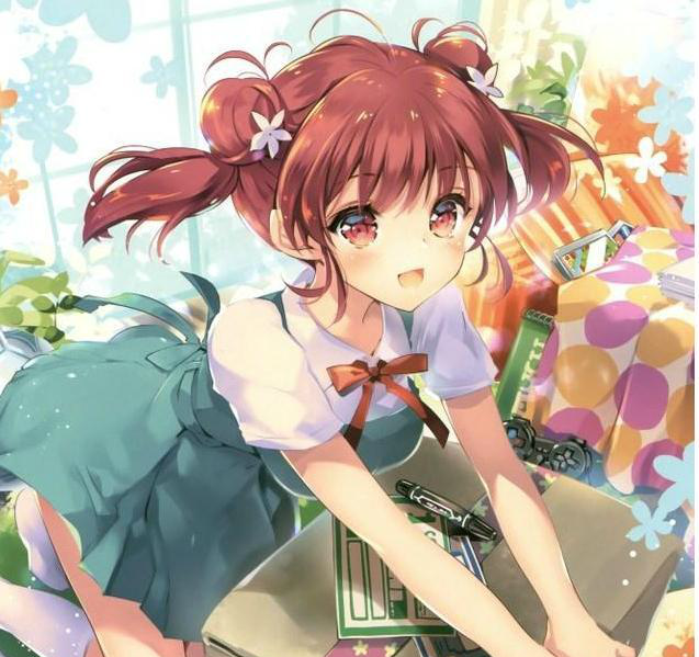 动漫金色长发美少女萌图精选壁纸,十二星座白羊座美图