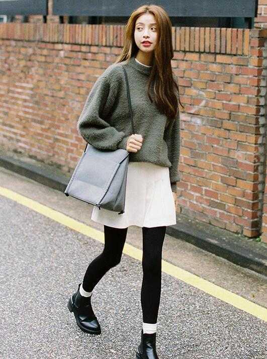 2017年流行冬装搭配图