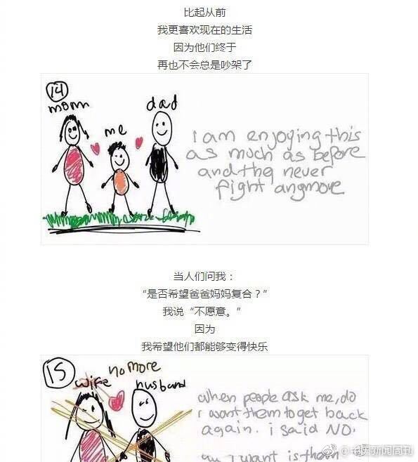 漫画的名字叫《一个破碎家庭的故事》.