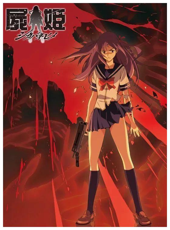 不过这部动画真的是致郁片,萌和丧尸的对比更加致郁,一边看一边情绪