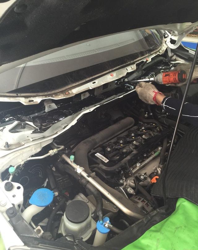 2016款哈弗H6升级版白噪音改造作业，发动机噪音明显改善！